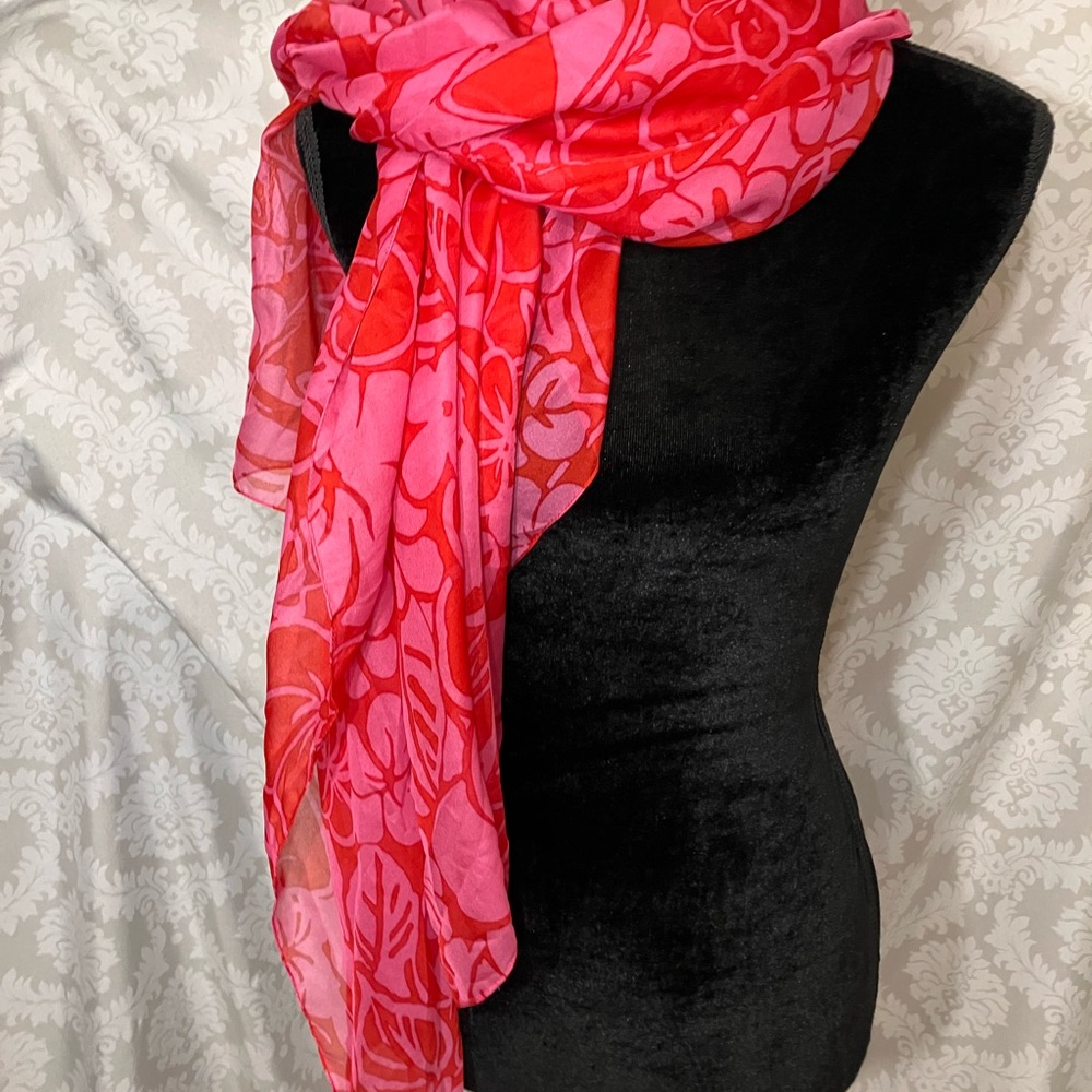 Vintage Sengalini Oversize Scarf Made in Italy - Picture 10 of 12